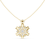 Load image into Gallery viewer, Snowflake Pendant — 0.80ct