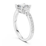 Load image into Gallery viewer, Lumière Asscher Cut Diamond Ring
