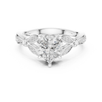 Load image into Gallery viewer, Coeur 1.42ct Heart Cut Diamond Ring