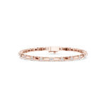 Load image into Gallery viewer, Bezel Chain Men's Bracelet — 0.81ct