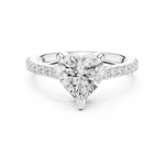 Load image into Gallery viewer, Juliet 2.00ct Heart Cut Diamond Engagement Ring
