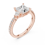 Load image into Gallery viewer, Sophia Princess Cut Diamond Ring