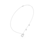 Load image into Gallery viewer, Double Heart Necklace — 0.48ct
