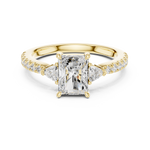 Load image into Gallery viewer, Aurora Radiant Cut Diamond Ring