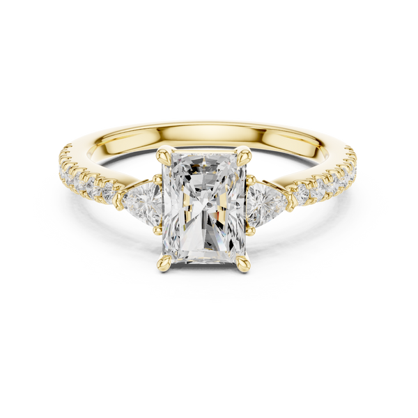 Aurora Radiant Cut Diamond Ring