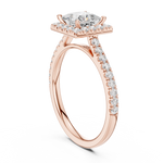 Load image into Gallery viewer, Inès 1.04ct Princess Cut Diamond Ring