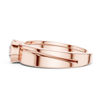 Load image into Gallery viewer, Tapered Channel Mens Ring — 0.50ct