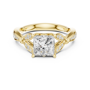 Diamant 1.72ct Princess Cut Diamond Ring