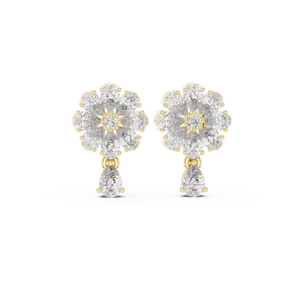 Skye Diamond Solitaire Stud Earrings