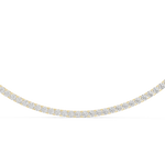 Load image into Gallery viewer, Classic Tennis Necklace — 37.20ct