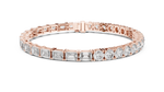 Load image into Gallery viewer, Round Emerald Bracelet — 12.60ct