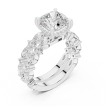 Load image into Gallery viewer, Glacier 2.65ct Cushion Cut Diamond Ring