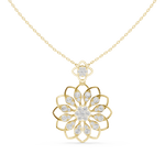 Load image into Gallery viewer, Sunflower Marquise Pendant — 1.76ct