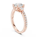 Load image into Gallery viewer, Celestine Round Brilliant Diamond Ring