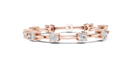 Load image into Gallery viewer, Diamond Station Bracelet — 5.60ct