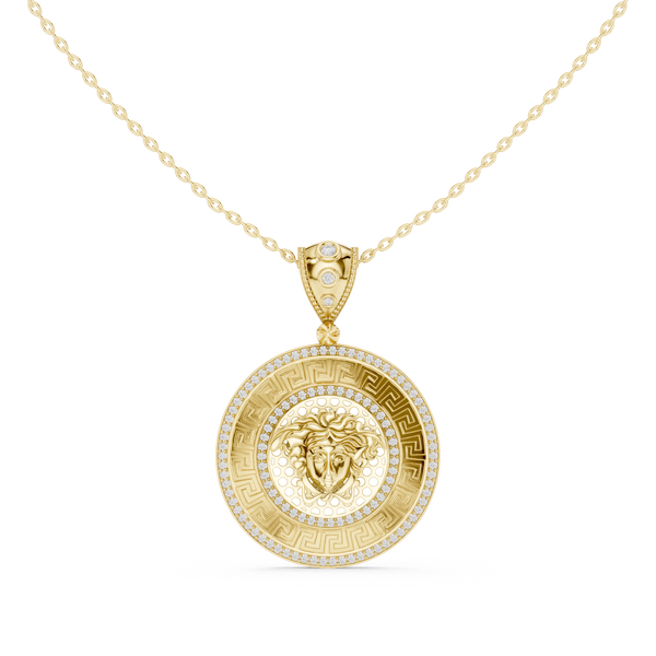 Medusa Bezel Pendant β 0.62ct