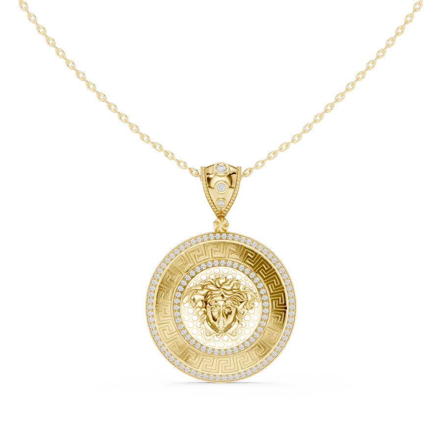 Medusa Bezel Pendant — 0.62ct