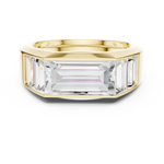 Load image into Gallery viewer, Multi Baguette Mens Ring — 3.42ct