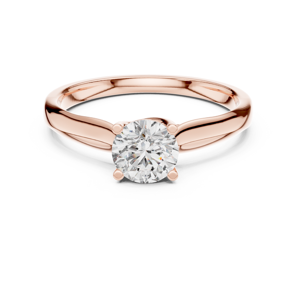 Solitaire Lift lab grown diamond ring