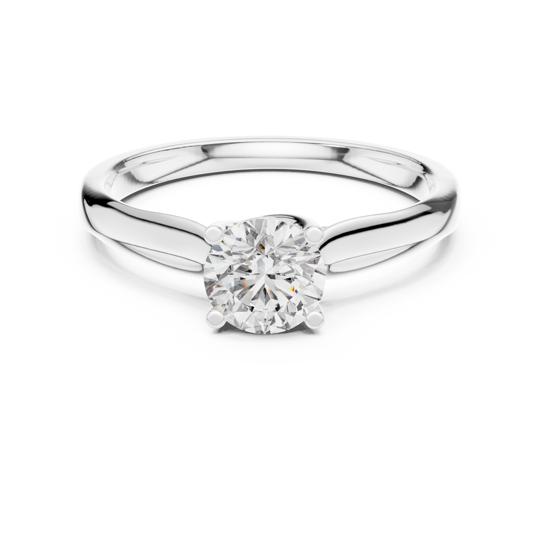Solitaire Lift lab grown diamond ring