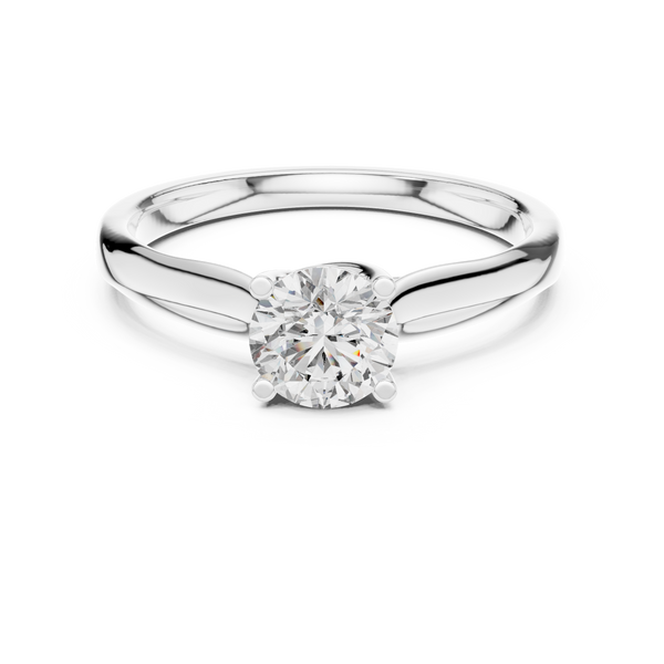 Solitaire Lift lab grown diamond ring
