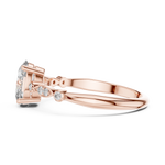 Load image into Gallery viewer, Petal Side lab grown diamond ring
