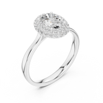 Load image into Gallery viewer, Halo Oval lab grown diamond ring
