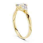 Load image into Gallery viewer, Emerald Trio lab grown diamond ring
