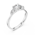 Load image into Gallery viewer, Pear Trio lab grown diamond ring
