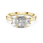 Load image into Gallery viewer, Cushion Trio lab grown diamond ring
