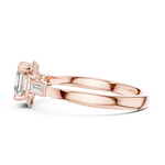 Load image into Gallery viewer, Gatsby Rosé Solitaire lab grown diamond ring
