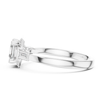 Load image into Gallery viewer, Gatsby Rosé Solitaire lab grown diamond ring
