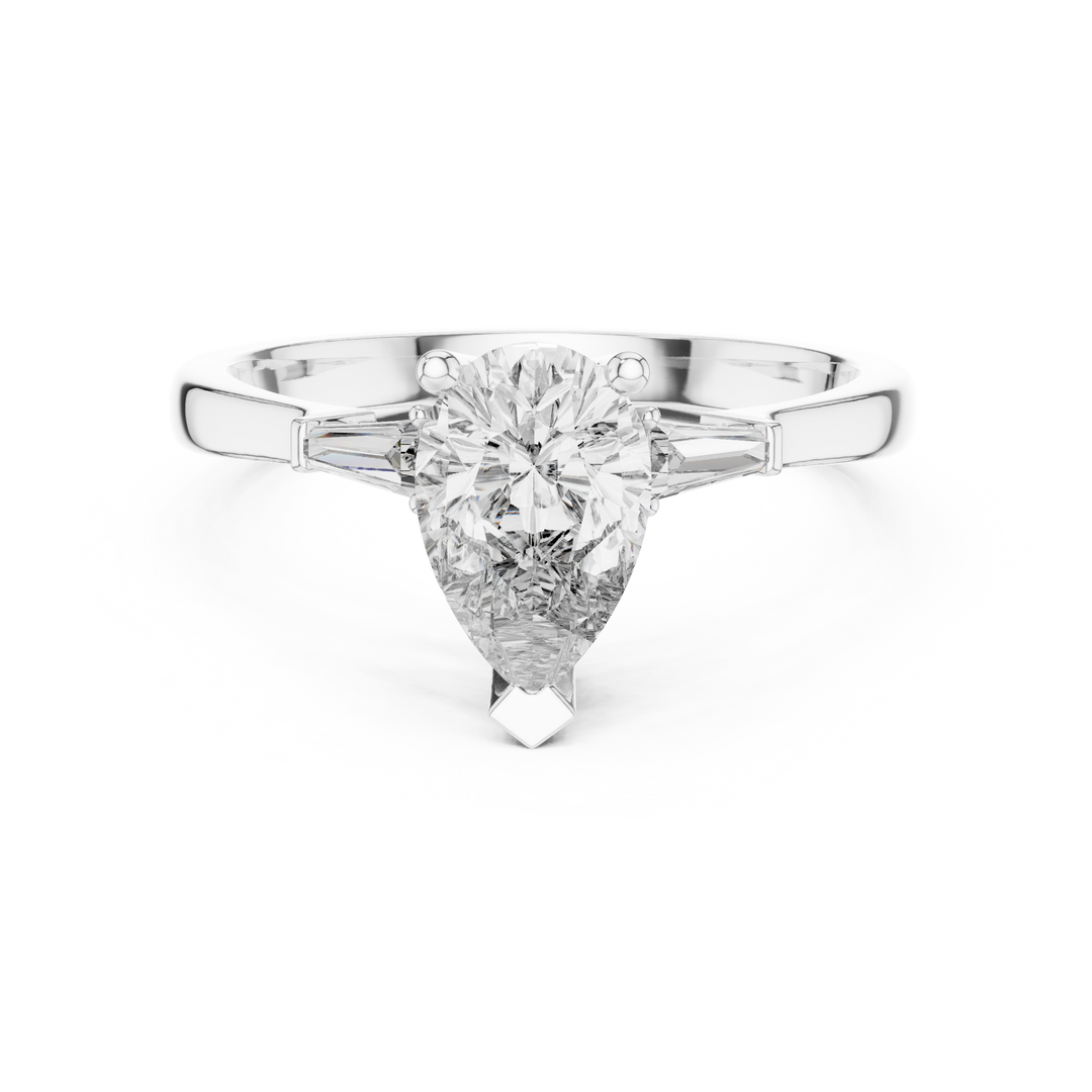 Skyline Marquise lab grown diamond ring