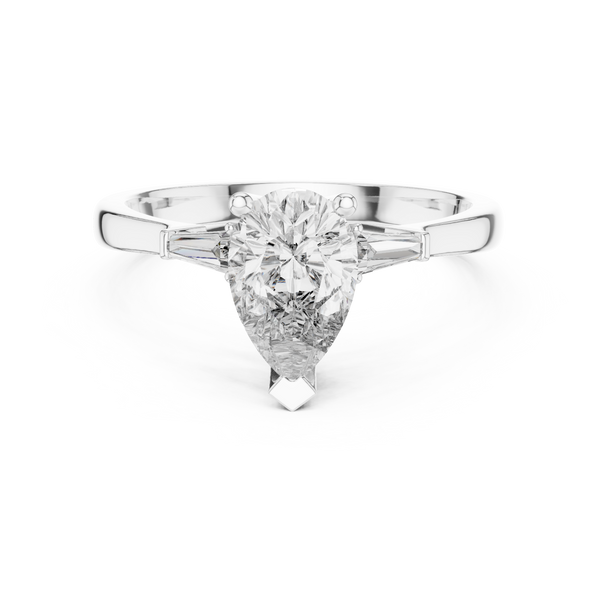 Skyline Marquise lab grown diamond ring