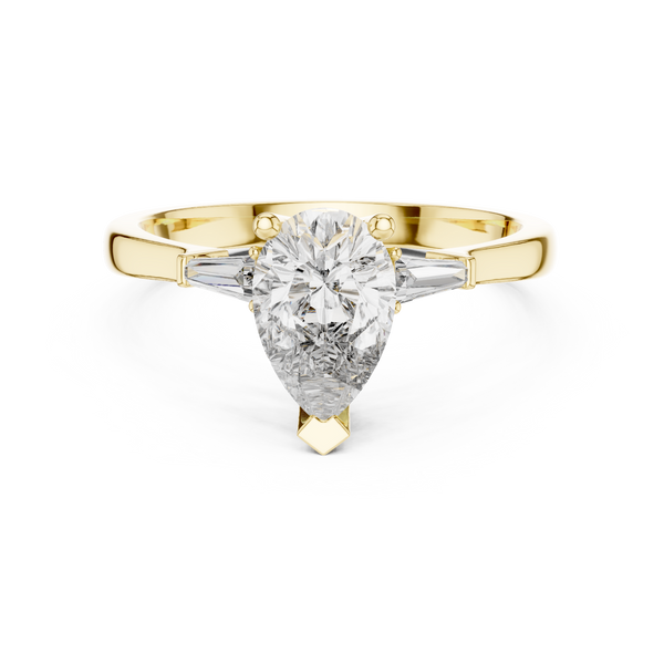 Skyline Marquise lab grown diamond ring