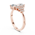 Load image into Gallery viewer, Skyline Column lab grown diamond ring
