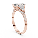Load image into Gallery viewer, Radiant Wing lab grown diamond ring
