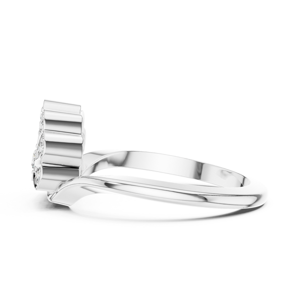 Petal Bloom lab grown diamond ring