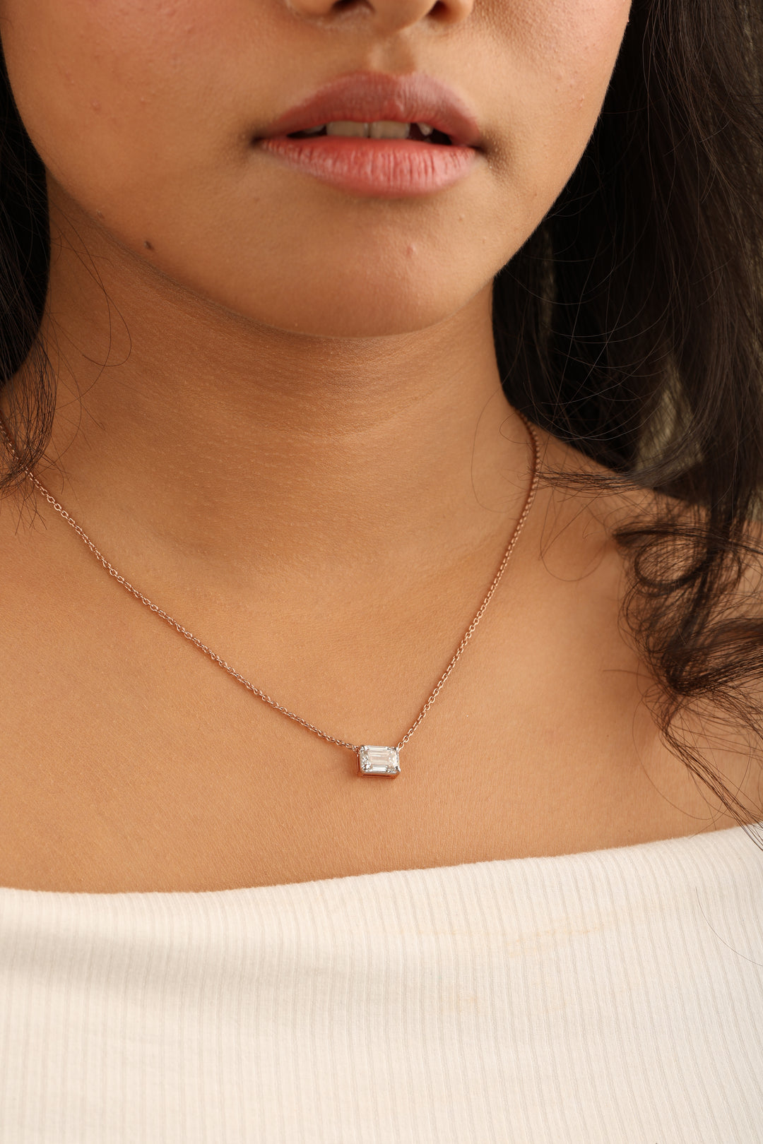 Celeste Solitaire Nacklace