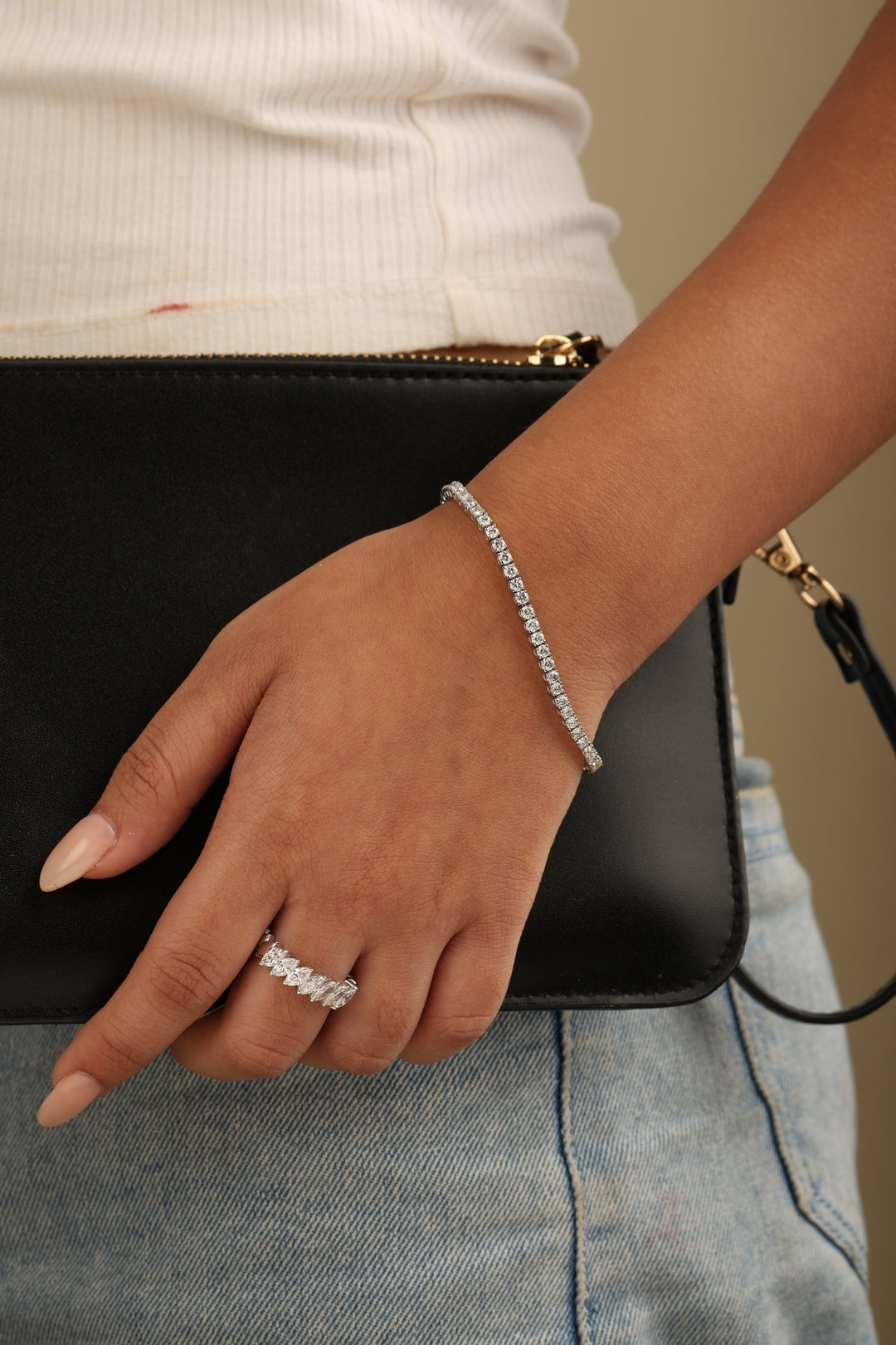 Classic Line lab grown diamonds bracelet