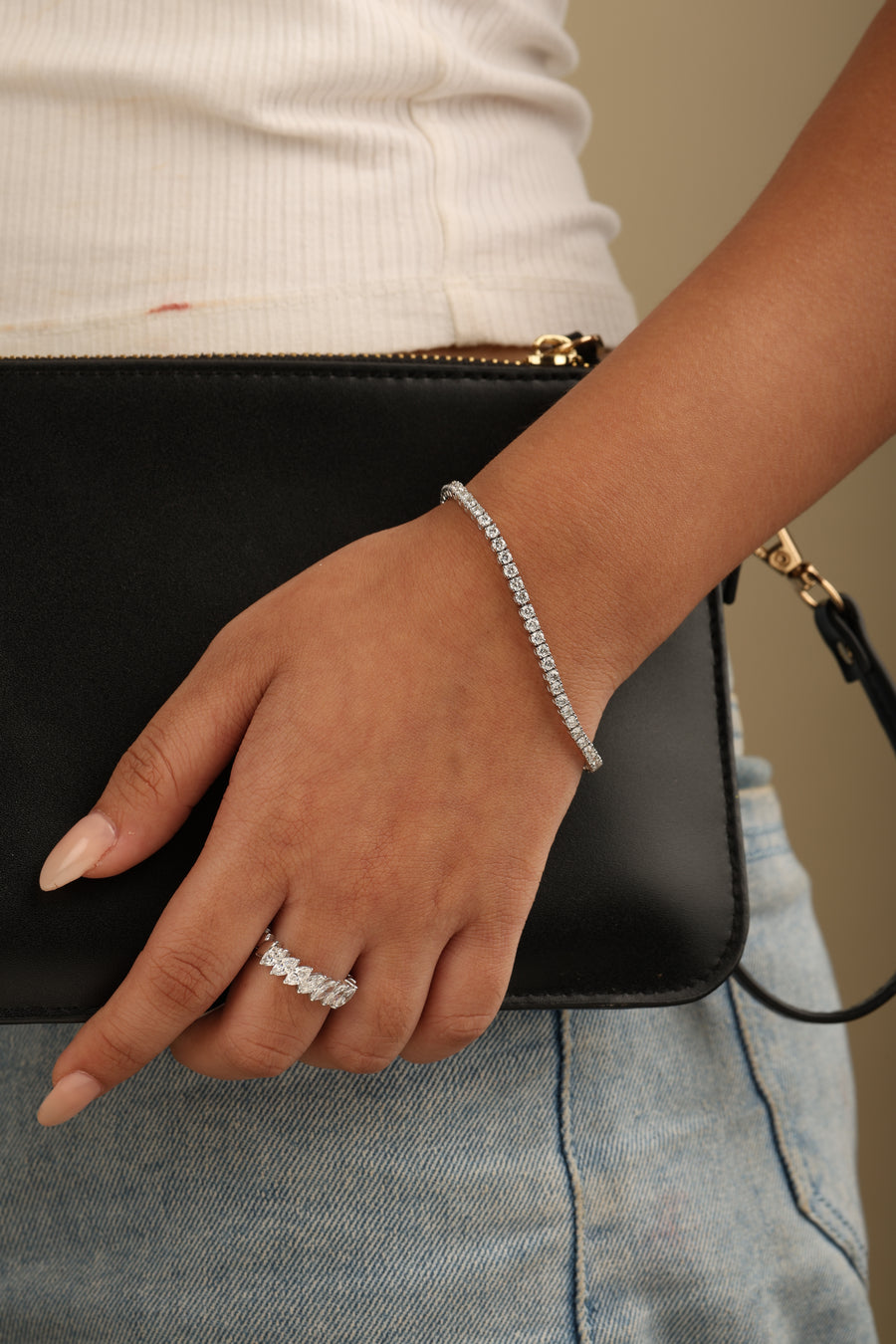 Classic Line lab grown diamonds bracelet