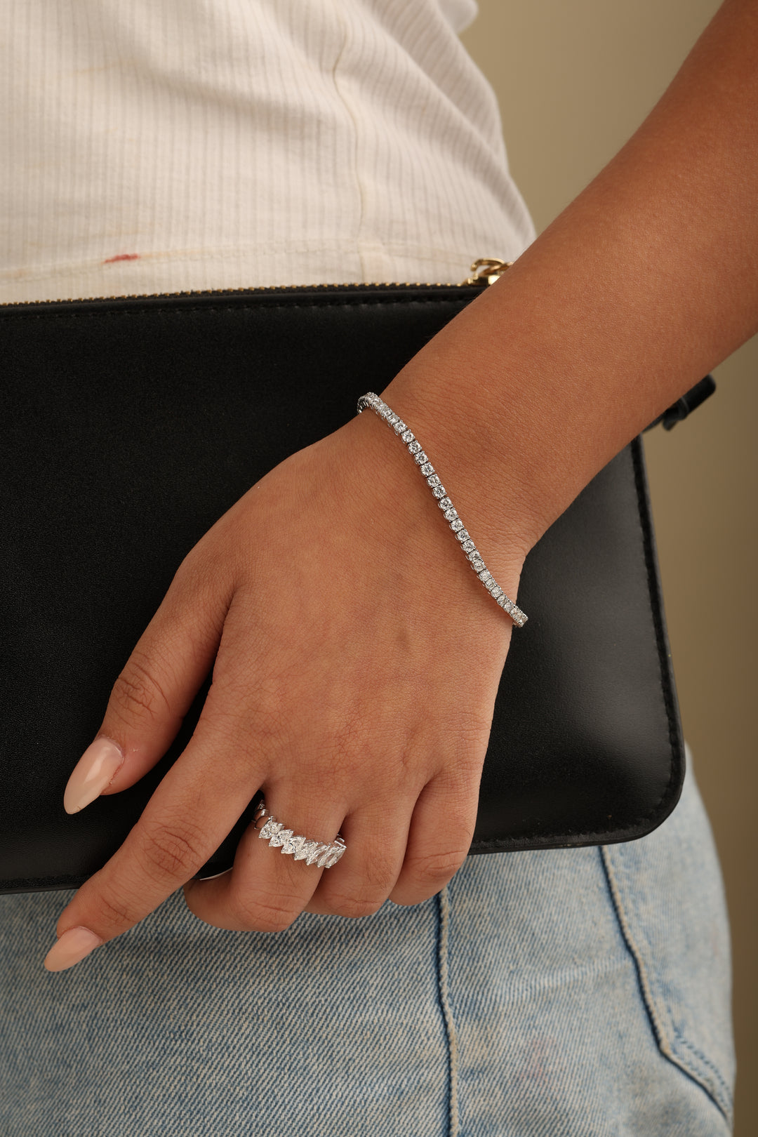 Classic Line lab grown diamonds bracelet