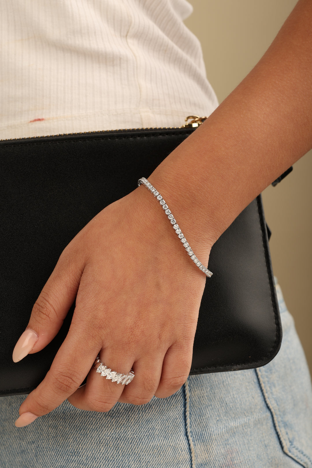 Classic Line lab grown diamonds bracelet