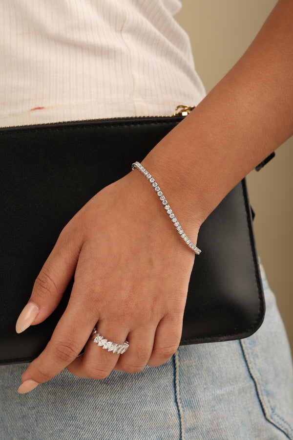 Classic Line lab grown diamonds bracelet