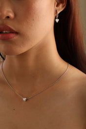 Aurelle Diamond Pavé Drop Earrings