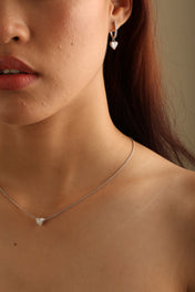 Aurelle Diamond Pavé Drop Earrings