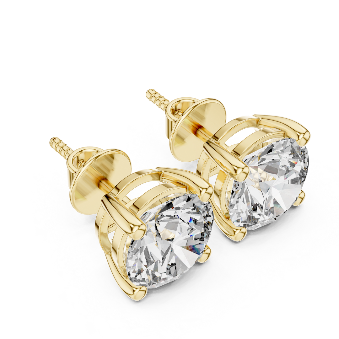 Eternal Sparkle Solitaire Earrings