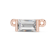 Elegant Baguette Diamond Necklace