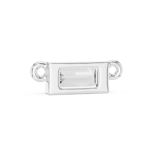 Elegant Baguette Diamond Necklace