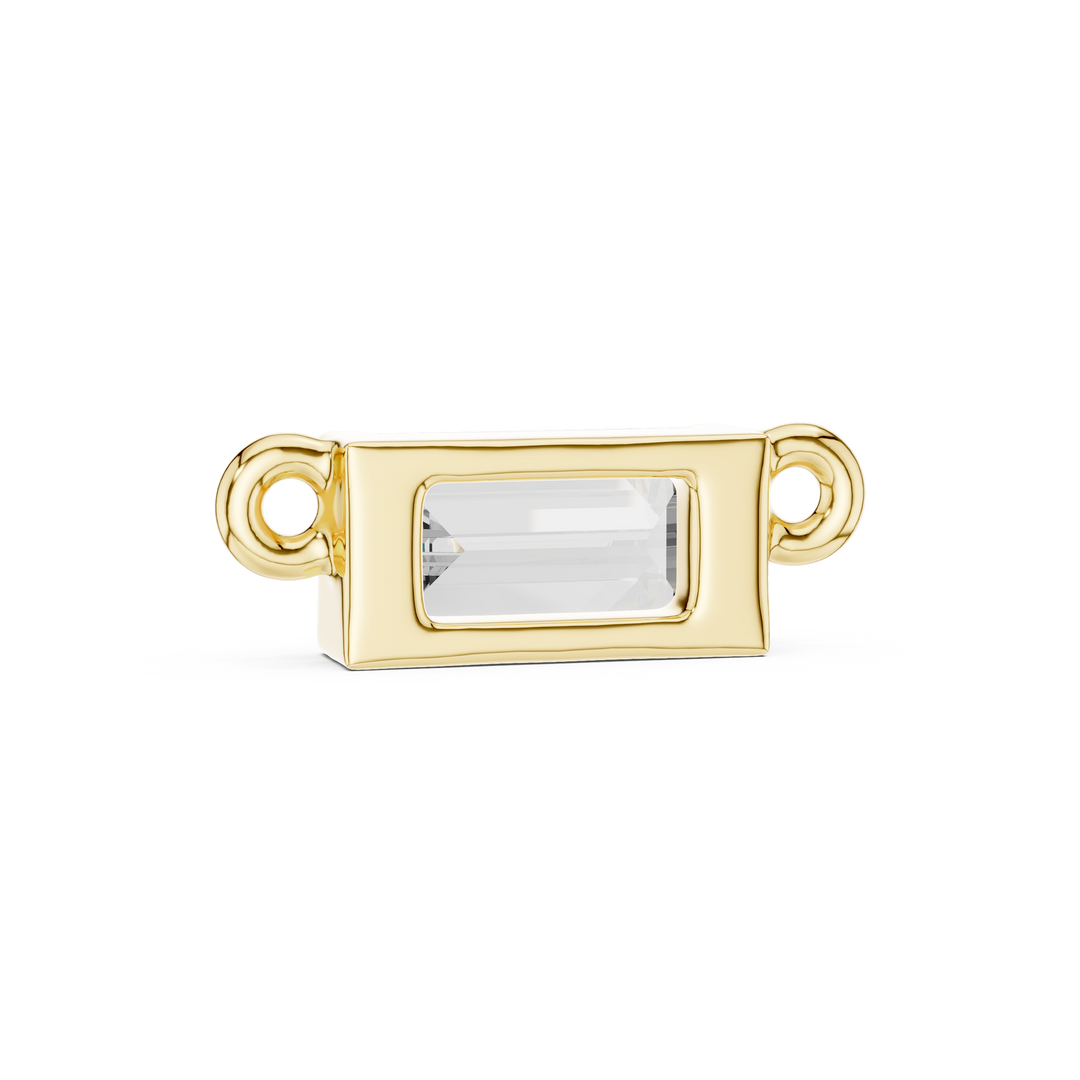 Elegant Baguette Diamond Necklace